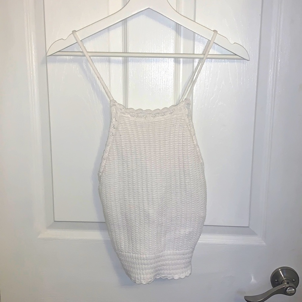 Hollister Crochet Tank Top